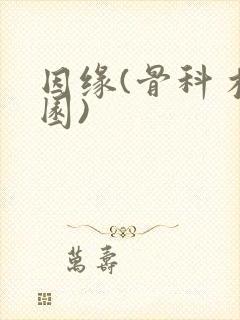 因缘(骨科 校园)封面