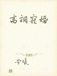 高调宠婚