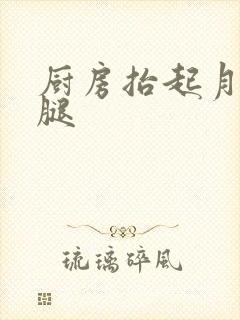 厨房抬起月月的腿封面