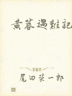 黄蓉遇难记封面