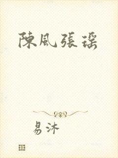 陈风张瑶封面