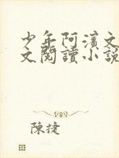 少年阿滨文全全文阅读小说封面