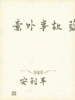 意外事故 蓝淋封面