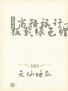 巜商务旅行女老板戴绿色帽的封面