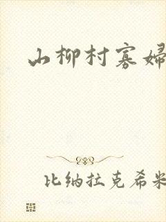 山柳村寡妇情史
