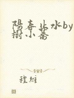 阳春止水by烟树小荞封面