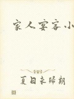 家人宴客小说