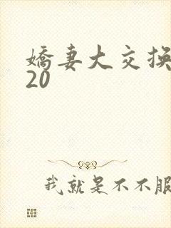 娇妻大交换1一20