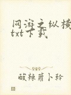 网游之纵横天下txt下载封面