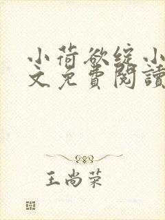 小荷欲绽小说全文免费阅读笔趣阁