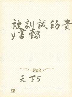 被训诫的贵妃by书懿