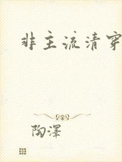 非主流清穿