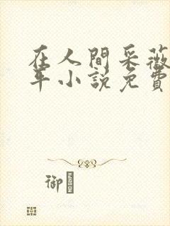 在人间采薇陆三平小说免费阅读