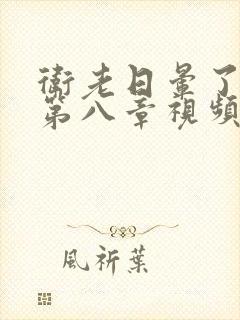 卫老日晕了淑蓉第八章视频