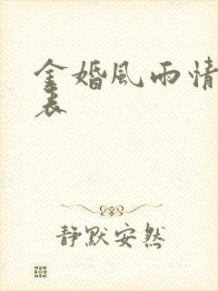 金婚风雨情演员表