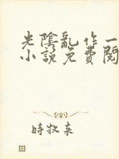 光阴乱作一团的小说免费阅读封面