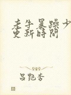 老牛暴躁少女的更新时间