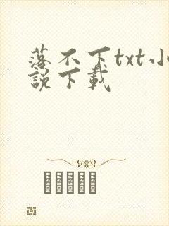 落不下txt小说下载