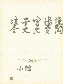 浪子官场猎艳记全文免费阅读