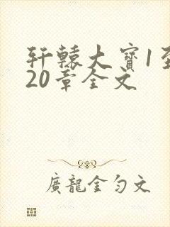 轩辕大宝1至720章全文