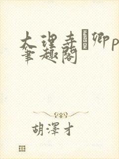 大理寺·卿po笔趣阁封面