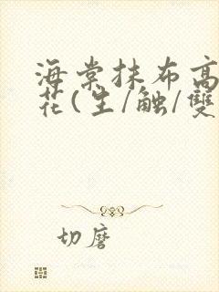 海棠抹布高岭之花(生/触/双)