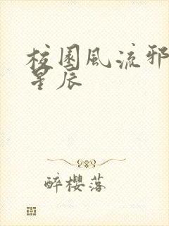 校园风流邪神叶星辰封面