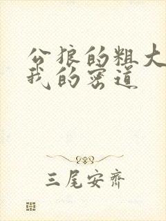 公狼的粗大挺进我的密道