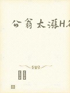 公翁太涨H欲渴