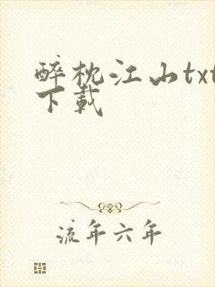 醉枕江山txt下载