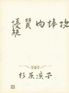 优质肉棒攻略系统封面