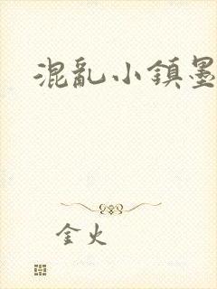 混乱小镇墨池砚封面