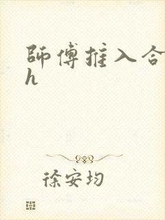 师傅推入合欢丸h封面