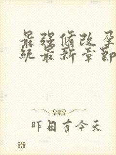 最强修改孕妇系统最新章节