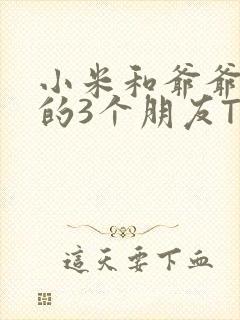 小米和爷爷和他的3个朋友TXT封面