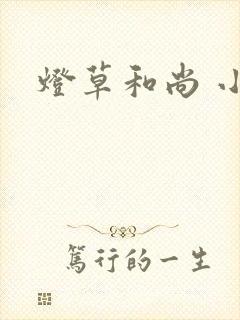 灯草和尚 小说