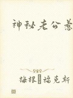 神秘老公惹不起封面