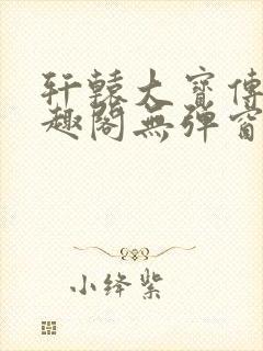 轩辕大宝传奇笔趣阁无弹窗