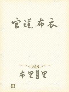 官道布衣封面