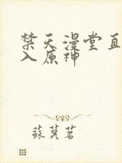 禁天漫堂直接进入原神