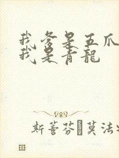 我爹是五爪金龙我是青龙封面