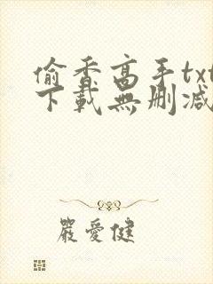 偷香高手txt下载无删减