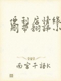 便利店情缘未增删带翻译小说