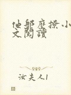 他那么撩小说全文阅读封面