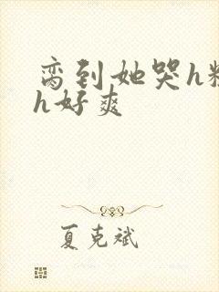 脔到她哭h粗话h好爽封面