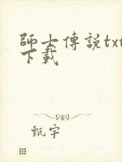 师士传说txt下载