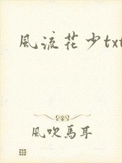 风流花少txt