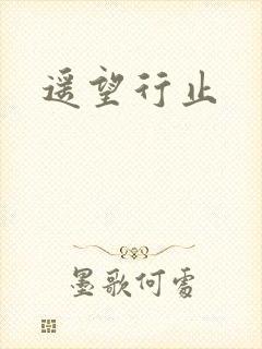 遥望行止