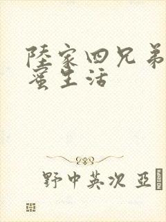 陆家四兄弟的甜蜜生活