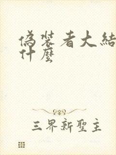 伪装者大结局是什么封面